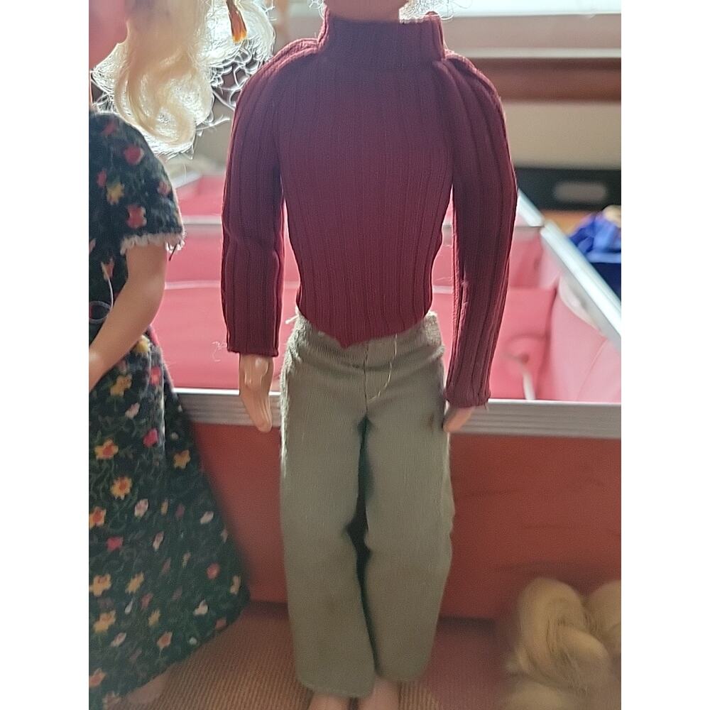 Vintage Mattel Sunshine Family Dolls Man & Woman 1973 - Picture 5 of 16
